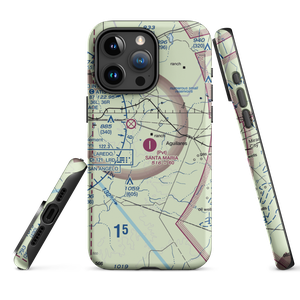 Santa Maria Ranch Airport (0TE5) VFR Sectional  Tough iPhone Case