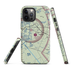 Santa Maria Ranch Airport (0TE5) VFR Sectional  Tough iPhone Case