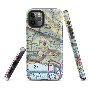 Santa Ynez Airport (IZA) VFR Sectional  Tough iPhone Case