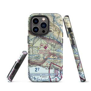 Santa Ynez Airport (IZA) VFR Sectional  Tough iPhone Case