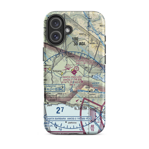 Santa Ynez Airport (IZA) VFR Sectional  Tough iPhone Case