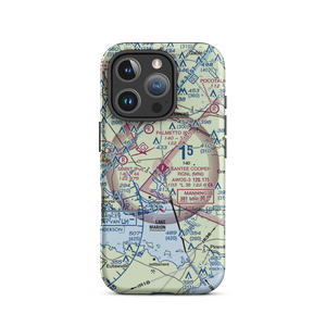 Santee Cooper Regional Airport (MNI) VFR Sectional  Tough iPhone Case