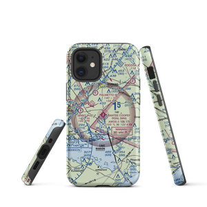 Santee Cooper Regional Airport (MNI) VFR Sectional  Tough iPhone Case