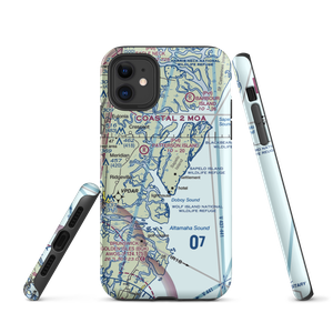 Sapelo Island Airport (08GA) VFR Sectional  Tough iPhone Case