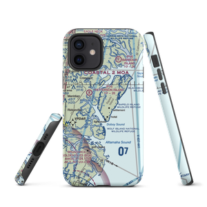 Sapelo Island Airport (08GA) VFR Sectional  Tough iPhone Case