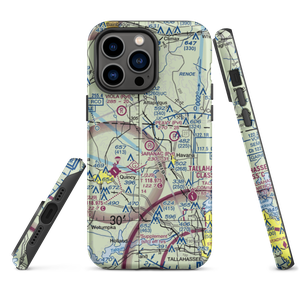 Saranac Farm Airport (9FL2) VFR Sectional  Tough iPhone Case