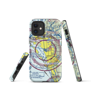 Sarasota Bradenton International Airport (SRQ) VFR Sectional  Tough iPhone Case