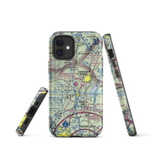 Saratoga County Airport (5B2) VFR Sectional  Tough iPhone Case