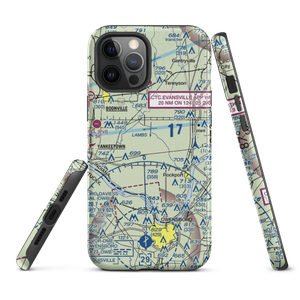 Sarver Field (US-0091) VFR Sectional  Tough iPhone Case