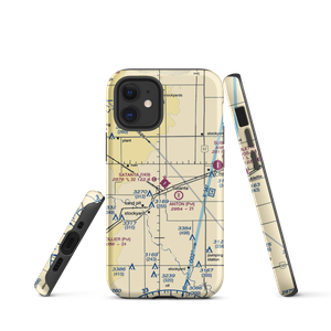 Satanta Municipal Airport (1K9) VFR Sectional  Tough iPhone Case