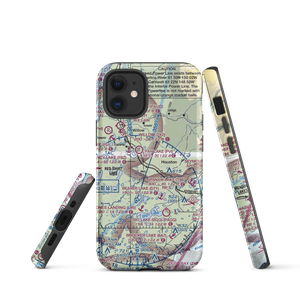 Satterbergs Airport (13AK) VFR Sectional  Tough iPhone Case