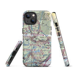 Satterbergs Airport (13AK) VFR Sectional  Tough iPhone Case