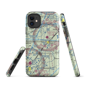 Sauer Airport (08LL) VFR Sectional  Tough iPhone Case