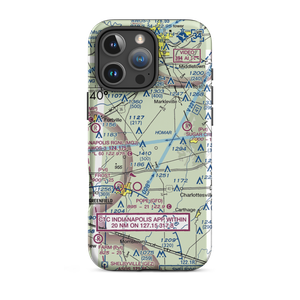 Sauer-Harter Airport (79II) VFR Sectional  Tough iPhone Case