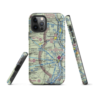 Sauers-Haven Airport (4PA1) VFR Sectional  Tough iPhone Case