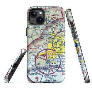 Saufley Field Nolf Airport (NUN) VFR Sectional  Tough iPhone Case