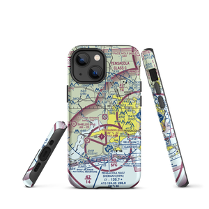 Saufley Field Nolf Airport (NUN) VFR Sectional  Tough iPhone Case