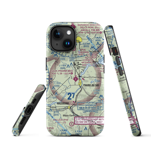 Sauk-Prairie Airport (91C) VFR Sectional  Tough iPhone Case