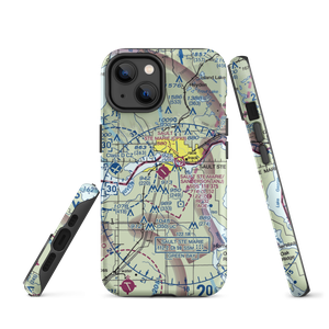 Sault Ste Marie Municipal Sanderson Field (ANJ) VFR Sectional  Tough iPhone Case