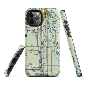 Saure Airport (NA02) VFR Sectional  Tough iPhone Case