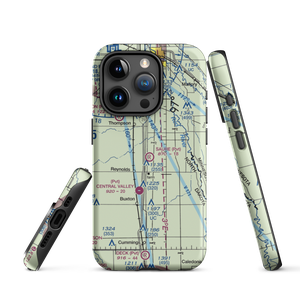 Saure Airport (NA02) VFR Sectional  Tough iPhone Case