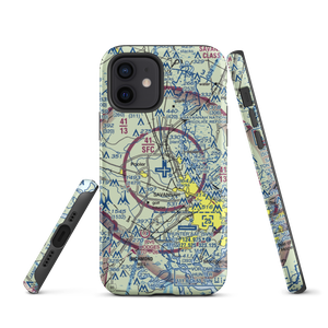 Savannah Hilton Head International Airport (SAV) VFR Sectional  Tough iPhone Case