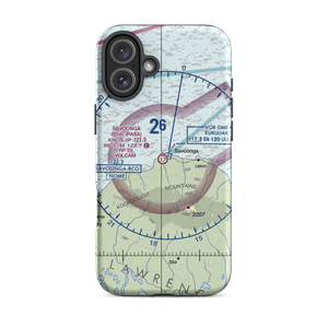 Savoonga Airport (SVA) VFR Sectional  Tough iPhone Case