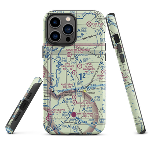 Saw Whet Farms Airport (6FL9) VFR Sectional  Tough iPhone Case