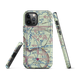 Saw Whet Farms Airport (6FL9) VFR Sectional  Tough iPhone Case