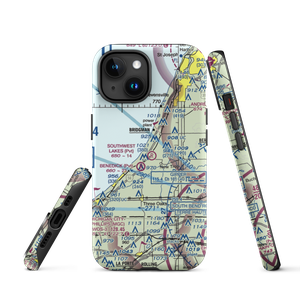 Sawyer / Southwest Lakes Airpark (US-0182) VFR Sectional  Tough iPhone Case