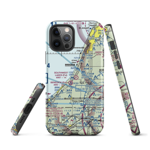 Sawyer / Southwest Lakes Airpark (US-0182) VFR Sectional  Tough iPhone Case