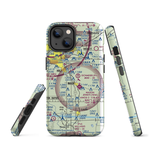 Sawyer Field (29MI) VFR Sectional  Tough iPhone Case