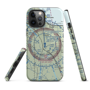 Sawyer International Airport (SAW) VFR Sectional  Tough iPhone Case