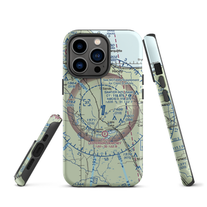 Sawyer International Airport (SAW) VFR Sectional  Tough iPhone Case