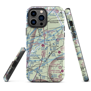 Saxon Farms Airport (MD91) VFR Sectional  Tough iPhone Case