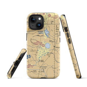 Saxon Sycan Airport (08OR) VFR Sectional  Tough iPhone Case