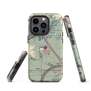 Sayre Municipal Airport (3O4) VFR Sectional  Tough iPhone Case