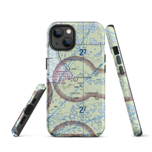 Scammon Bay Airport (SCM) VFR Sectional  Tough iPhone Case