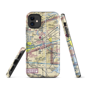 Scanlon Airport (15ID) VFR Sectional  Tough iPhone Case