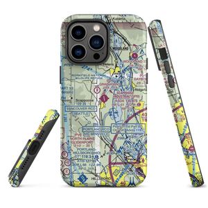 Scappoose Industrial Airpark (SPB) VFR Sectional  Tough iPhone Case