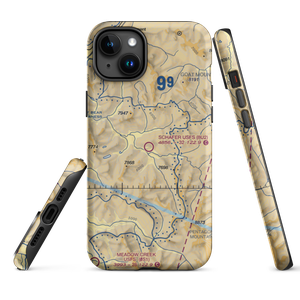 Schafer Usfs Airport (8U2) VFR Sectional  Tough iPhone Case