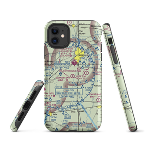 Schaller Airport (27OH) VFR Sectional  Tough iPhone Case