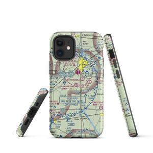 Schaller Airport (27OH) VFR Sectional  Tough iPhone Case