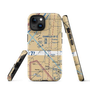 Schantz Airstrip (CD15) VFR Sectional  Tough iPhone Case