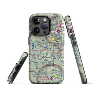 Scheibe Field (OI55) VFR Sectional  Tough iPhone Case