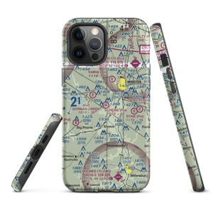 Scheibe Field (OI55) VFR Sectional  Tough iPhone Case