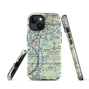 Schertz Aerial Service - Cooksville Airport (2IS9) VFR Sectional  Tough iPhone Case