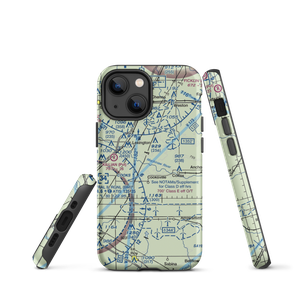 Schertz Aerial Service - Cooksville Airport (2IS9) VFR Sectional  Tough iPhone Case