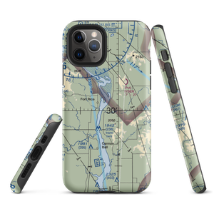 Schirmeister Private Airport (48ND) VFR Sectional  Tough iPhone Case