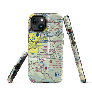 Schmidt Airport (6OR7) VFR Sectional  Tough iPhone Case